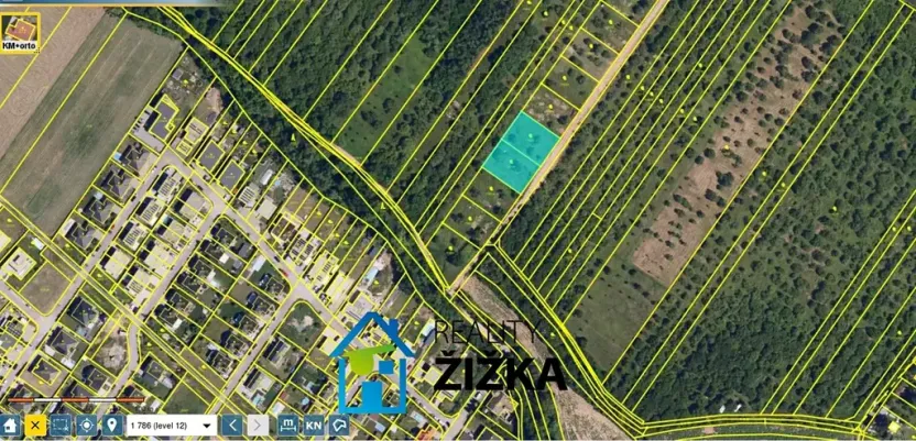 Prodej zahrady, Želešice, 870 m2