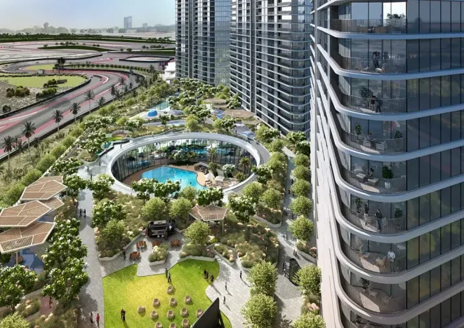 Prodej bytu 2+kk, Dubaj, Spojené arabské emiráty, 49 m2