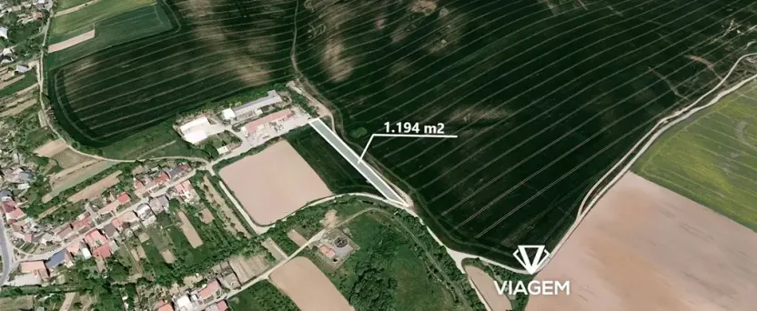 Prodej komerčního pozemku, Jalubí, 1194 m2