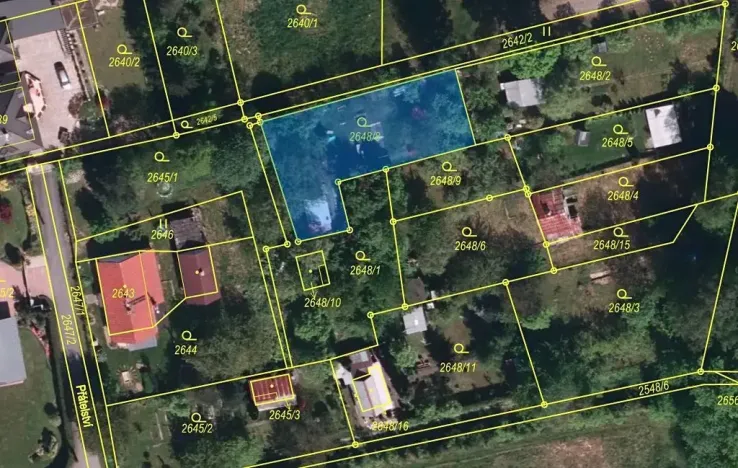 Dražba zahrady, Havířov, 611 m2