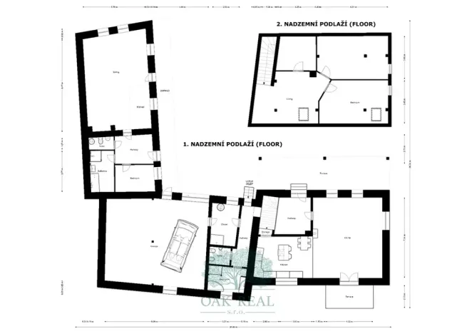 Prodej vícegeneračního domu, Skomelno, 284 m2