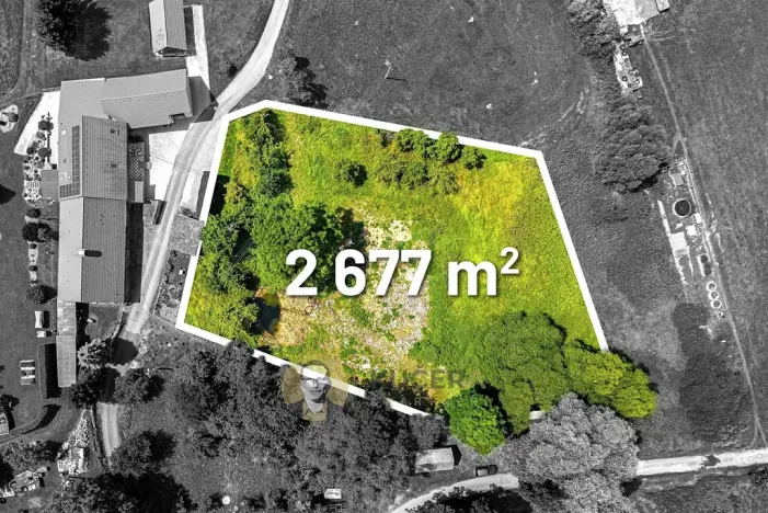 Prodej pozemku pro bydlení, Čkyně, 2677 m2