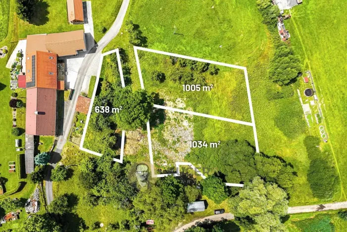 Prodej pozemku pro bydlení, Čkyně, 2677 m2