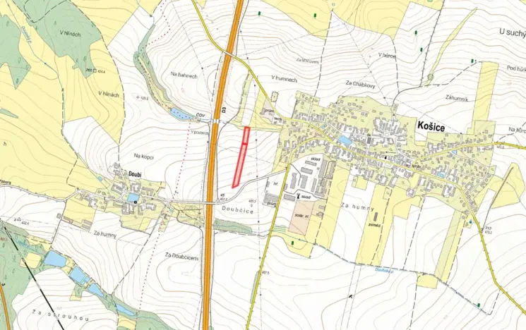 Prodej pole, Košice, 4048 m2