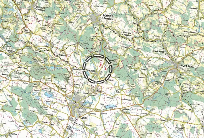 Prodej pole, Železnice, 11250 m2