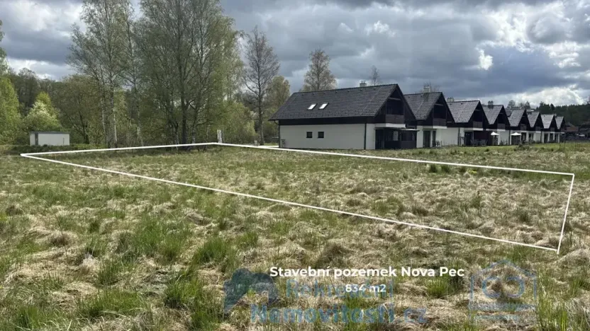 Prodej pozemku pro bydlení, Nová Pec, 834 m2
