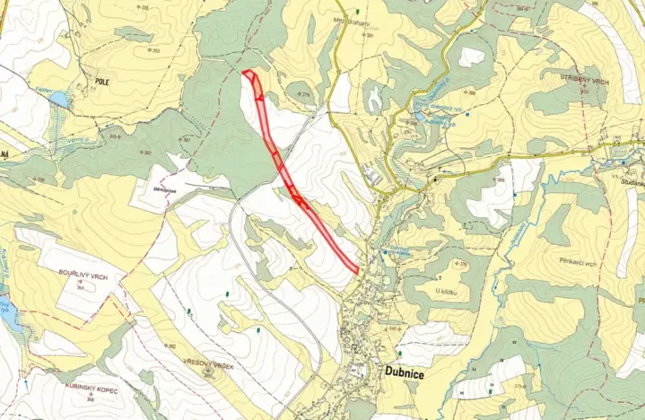 Prodej pole, Dubnice, 106421 m2