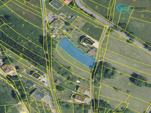 Prodej pozemku, Železný Brod - Hrubá Horka, 1068 m2