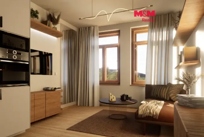 Prodej bytu 3+kk, Praha - Smíchov, Grafická, 68 m2