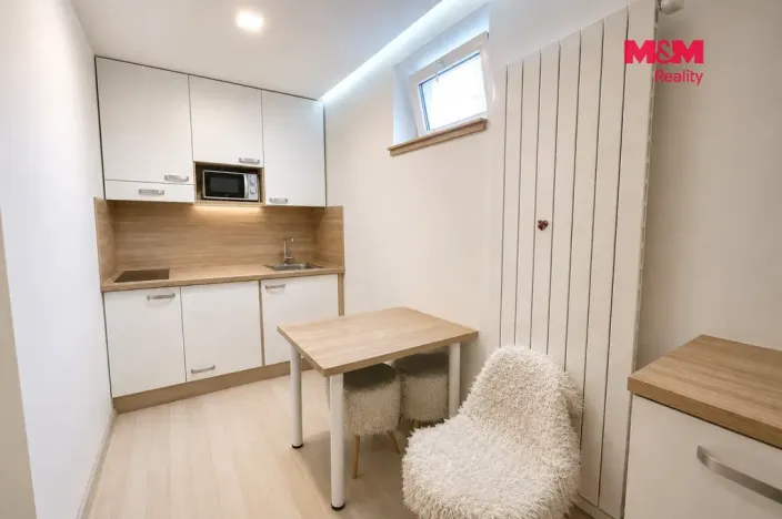 Pronájem bytu 1+kk, Louny, Sladkovského, 28 m2