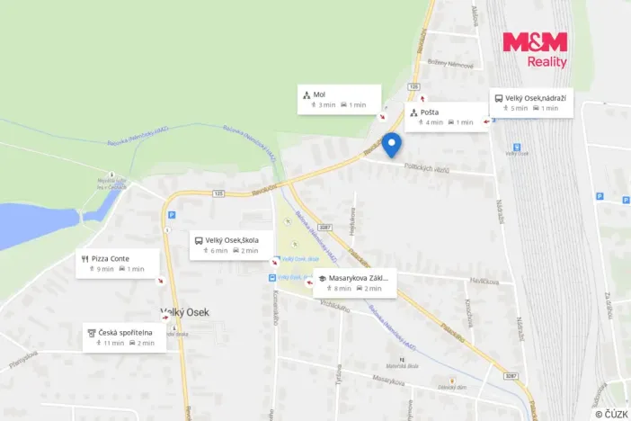 Prodej rodinného domu, Velký Osek, Politických vězňů, 85 m2