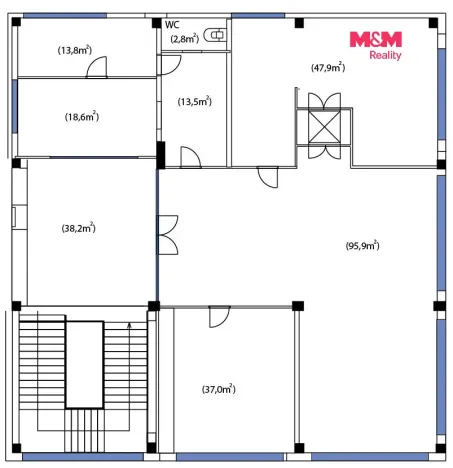 Pronájem skladu, Zdiby - Přemyšlení, U Továrny, 265 m2