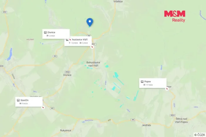 Prodej louky, Bohuslavice nad Vláří, 127756 m2