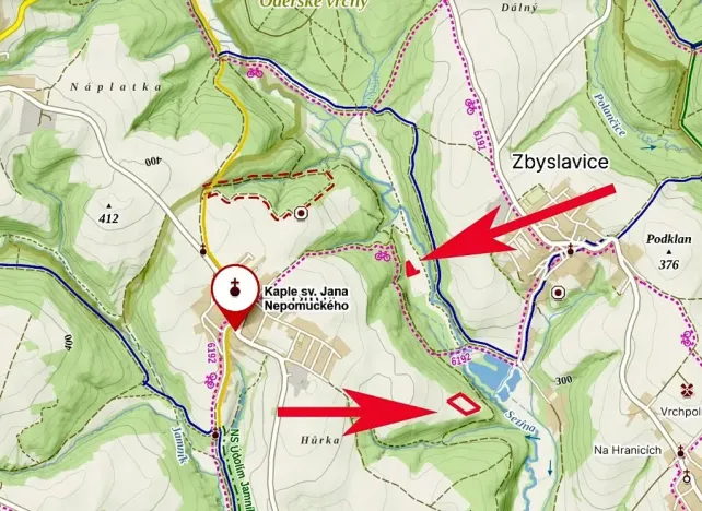 Prodej podílu pole, Bítov, 7251 m2