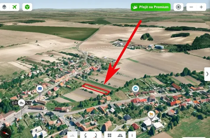 Prodej pozemku pro bydlení, Břežany, 1461 m2