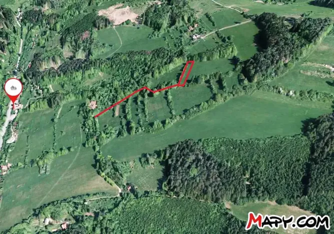 Prodej podílu louky, Malá Bystřice, 2593 m2