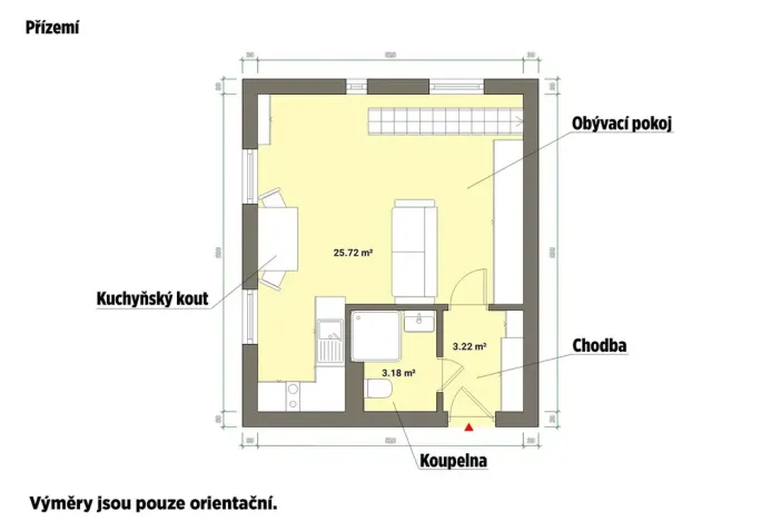 Prodej bytu, Pernink, Nádražní, 69 m2
