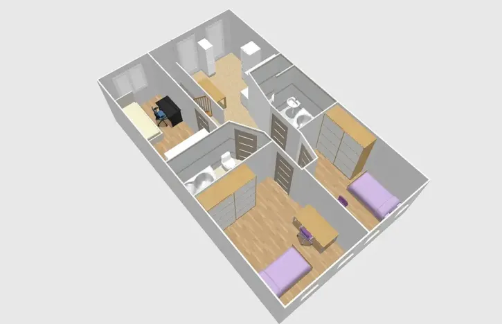 Pronájem bytu 3+1, Brno, Obřanská, 75 m2
