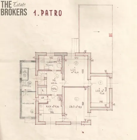 Prodej rodinného domu, Praha - Miškovice, Všetatská, 172 m2