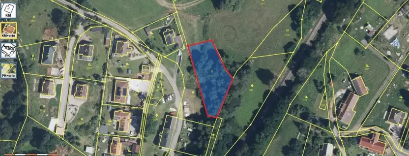 Prodej pozemku, Trutnov - Volanov, Za Mostem, 1585 m2