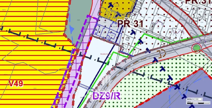 Prodej komerčního pozemku, Ostrava - Slezská Ostrava, Zárubecká, 7511 m2