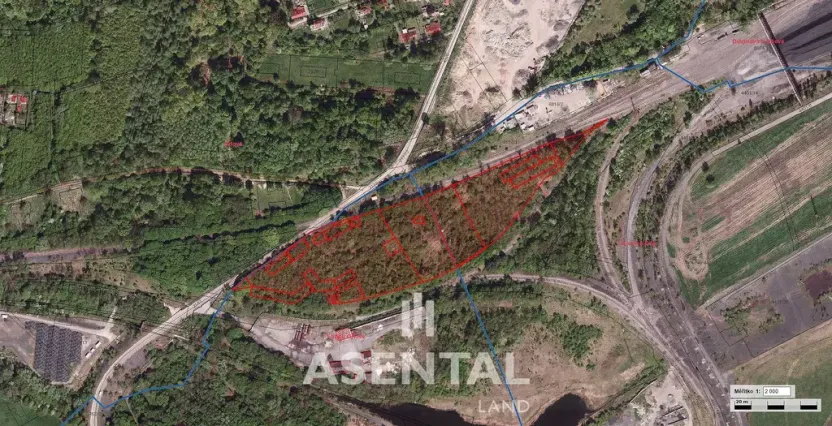 Prodej komerčního pozemku, Orlová - Lazy, Hraniční, 32167 m2