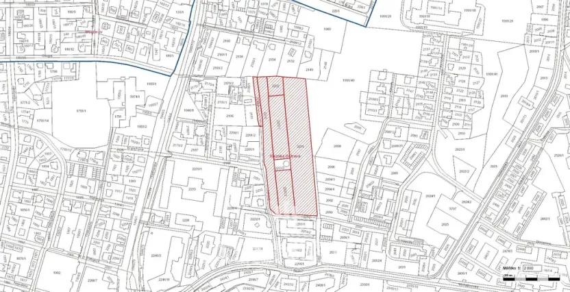 Prodej pozemku, Ostrava - Slezská Ostrava, Lanová, 20869 m2