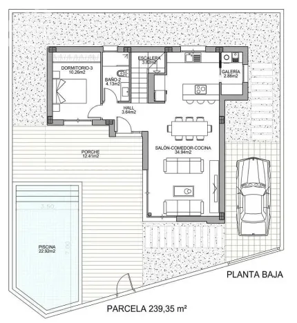 Prodej rodinného domu, Benijofar, Alicante, Španělsko, 134 m2
