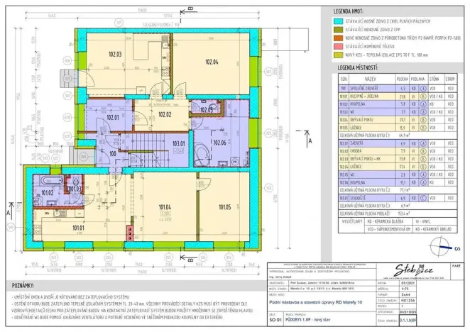 Prodej bytu 2+kk, Bučovice, 101 m2
