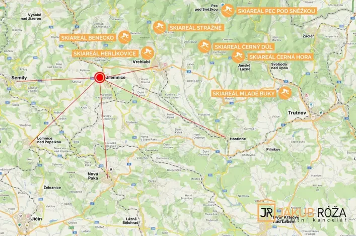 Pronájem bytu 2+1, Jilemnice, Na Kozinci, 69 m2