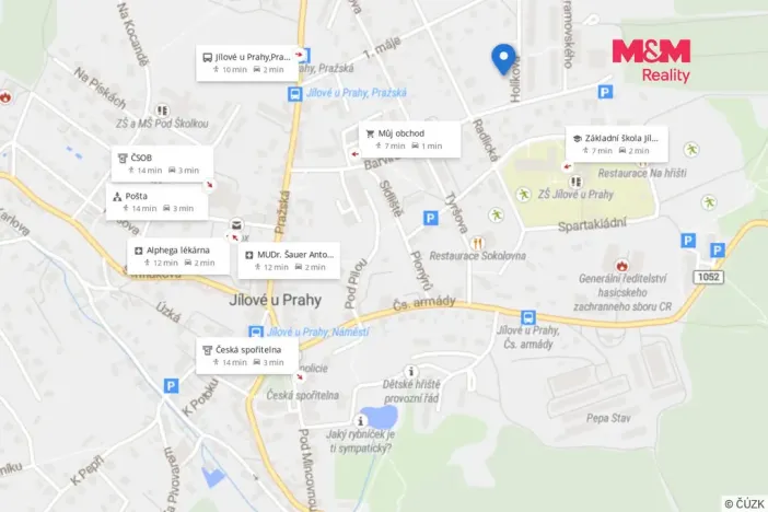 Prodej bytu 3+1, Jílové u Prahy, Holíkova, 74 m2