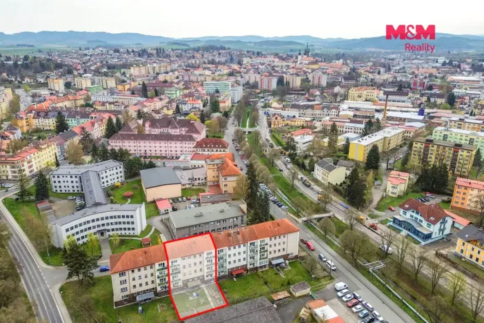 Prodej bytu 3+1, Klatovy - Klatovy III, U Pazderny, 74 m2