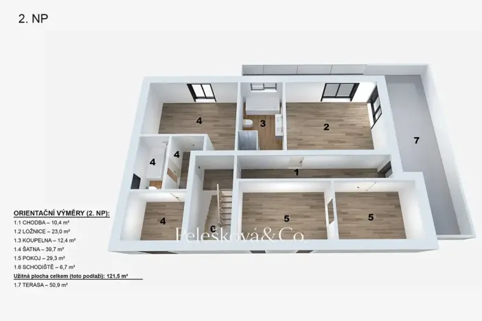 Prodej rodinného domu, Tuchoměřice, Polní, 383 m2