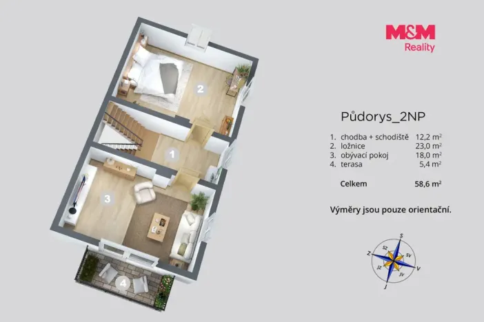 Prodej rodinného domu, Trmice, U Mlýnského potoka, 160 m2