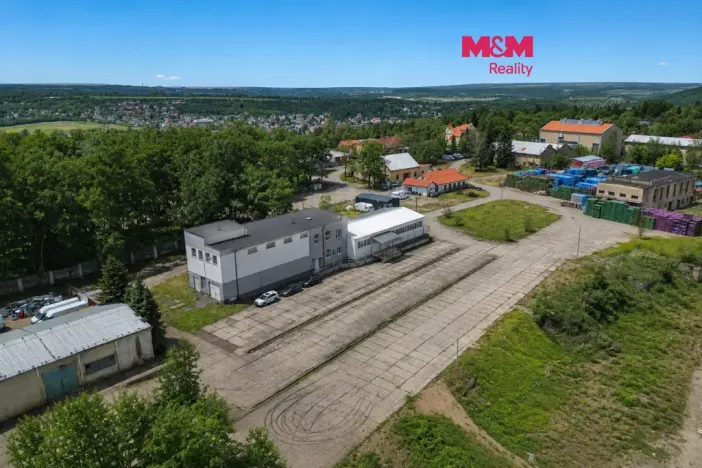Pronájem komerčního pozemku, Libušín, Důl Max, 1000 m2