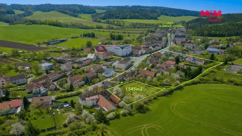 Prodej pozemku pro bydlení, Přemyslovice, 1545 m2