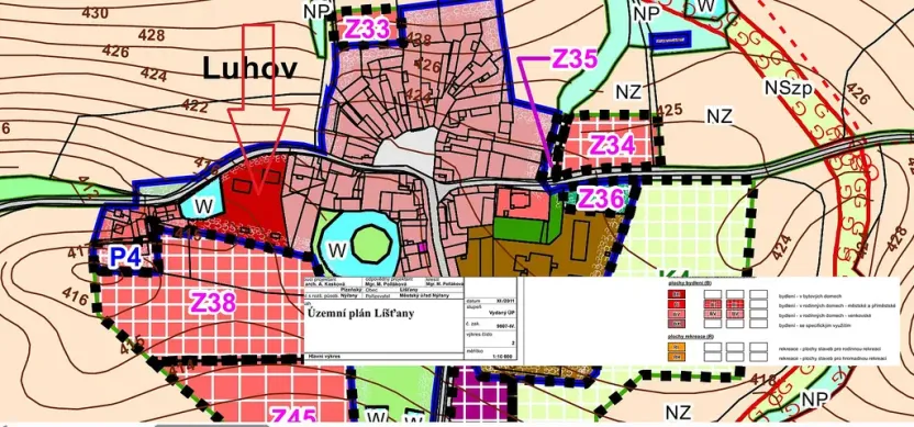 Prodej pozemku, Líšťany - Luhov, 1951 m2