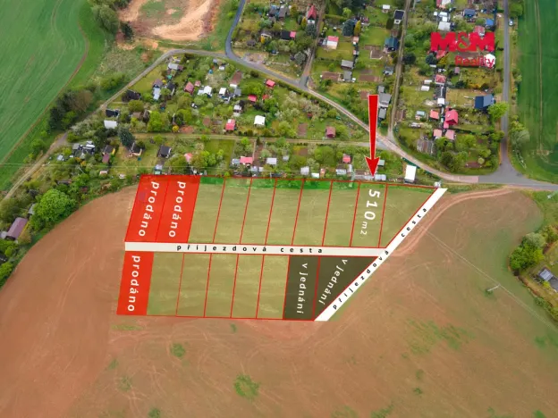 Prodej pole, Moravská Třebová - Boršov, 510 m2