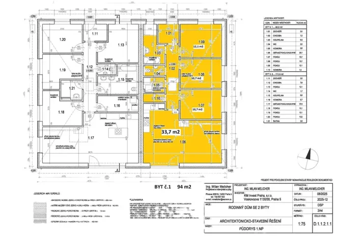 Prodej rodinného domu, Kamenné Žehrovice, Václava Drvoty, 94 m2