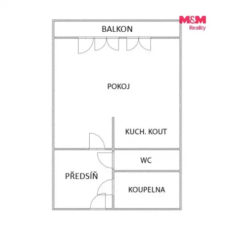 Prodej bytu 1+kk, Ostrava - Moravská Ostrava, Maroldova, 32 m2