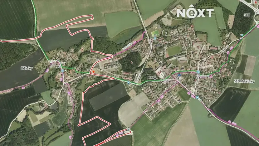 Prodej pozemku pro bydlení, Středokluky, 986 m2