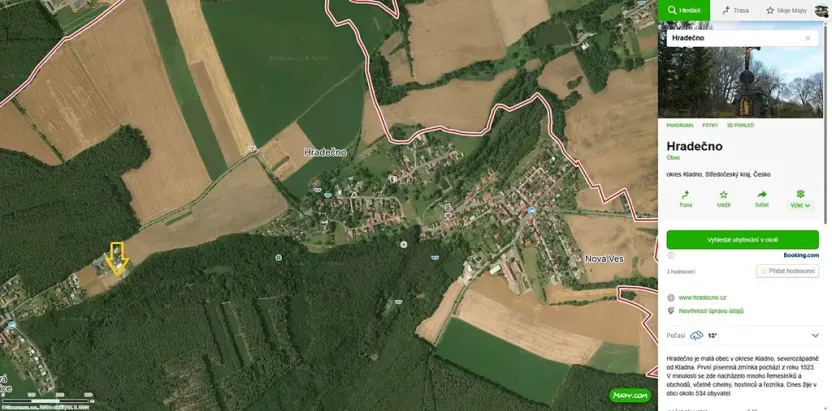 Prodej rodinného domu, Hradečno, 87 m2