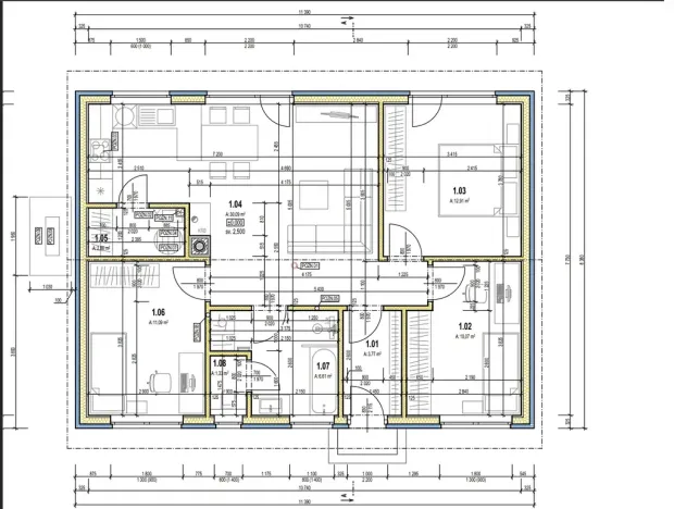Prodej rodinného domu, Újezd, 79 m2