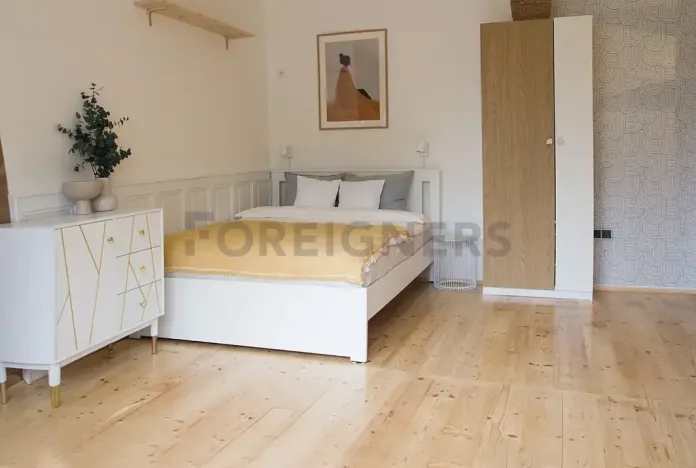 Pronájem bytu 1+kk, Praha, Myslbekova, 25 m2
