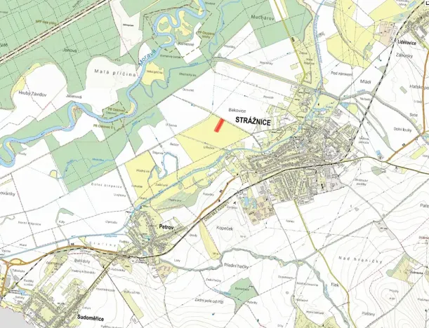 Prodej louky, Strážnice, 15637 m2