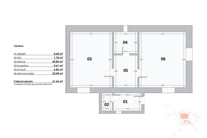 Pronájem bytu 2+1, Tehovec, Na Hrázi, 62 m2