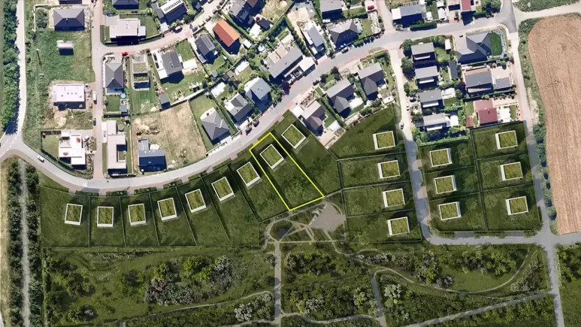 Prodej pozemku pro bydlení, Hrušovany u Brna, Pod Střediskem, 1062 m2
