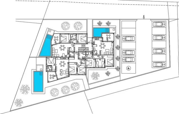 Prodej bytu 4+kk, Tribunj, Chorvatsko, 100 m2