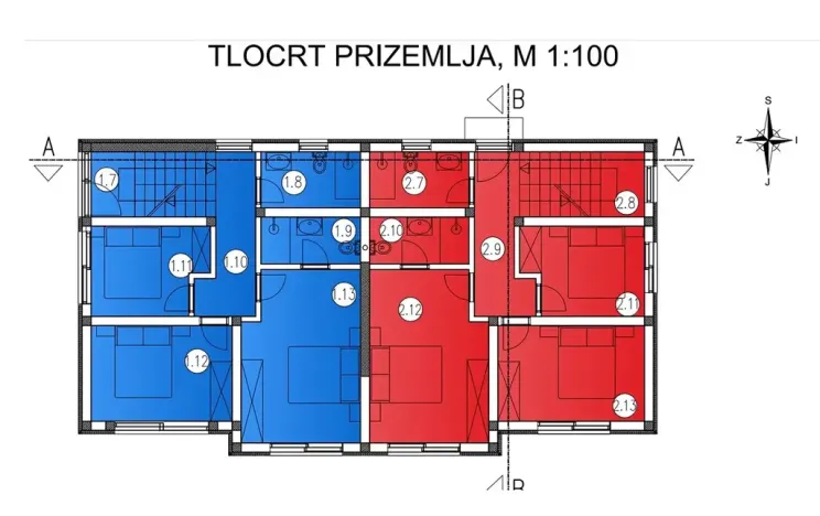 Prodej rodinného domu, Vodice, Chorvatsko, 182 m2