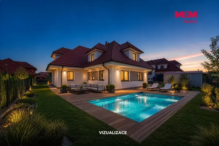 Prodej rodinného domu, Mukařov - Srbín, Do Vrchu, 379 m2